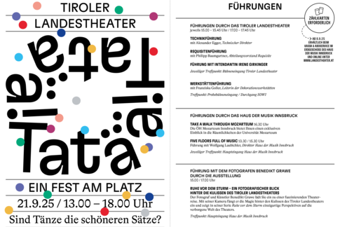 TATÄÄ Programmfolder