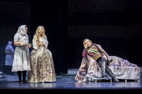 Bernarda Klinar (Octavian), Susanne Langbein (Marschallin), Johannes Maria Wimmer (Ochs)