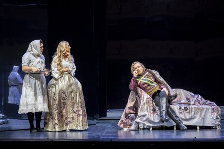 Bernarda Klinar (Octavian), Susanne Langbein (Marschallin), Johannes Maria Wimmer (Ochs)
