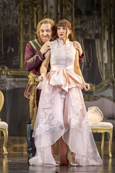 Johannes Maria Wimmer (Ochs), Annina Wachter (Sophie)