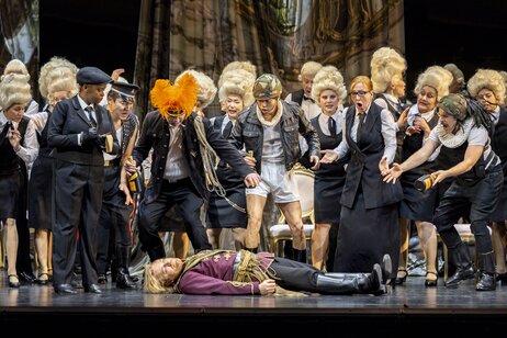 Abongile Fumba (Annina), Johannes Maria Wimmer (Ochs), Jennifer Maines (Marianne Leitmetzerin), Chor
