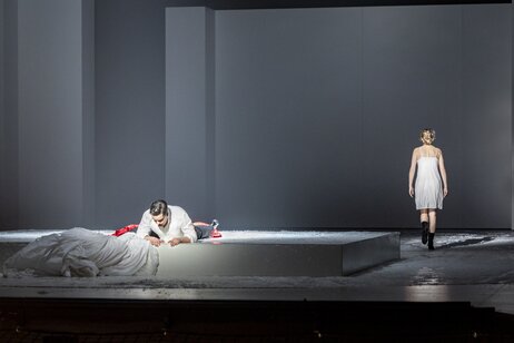 Jacob Phillips (Onegin) & Marie Smolka (Tatjana) | © Birgit Gufler