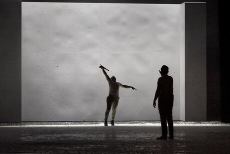 Alexander Fedorov (Lenski) & Jacob Phillips (Onegin) | © Birgit Gufler
