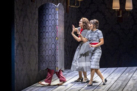 Johannes Maria Wimmer (Falstaff), Cristiana Oliveira (Alice Ford), Camilla Lehmeier (Meg Page)