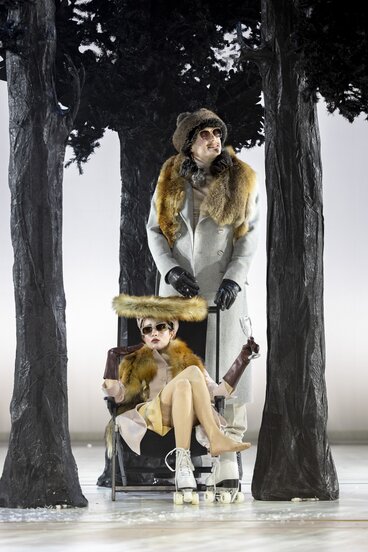 Cansu Şîya Yıldız (Gräfin Almaviva), Patrick Ljuboja (Graf Almaviva) | © Birgit Gufler