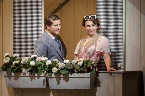 Annina Wachter (Ottilie), Jakob Nistler (Dr. Otto Siedler)
