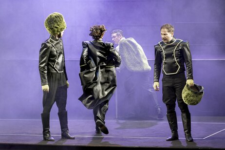 Benjamin Chamandy (Gawain), Tommy Fischnaller-Wachtler (Arthur), Kristoffer Nowak (Conon) & Stefan Riedl (Albanact)