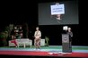 Teilnehmer:innen bei der Konferenz der Abwesenden