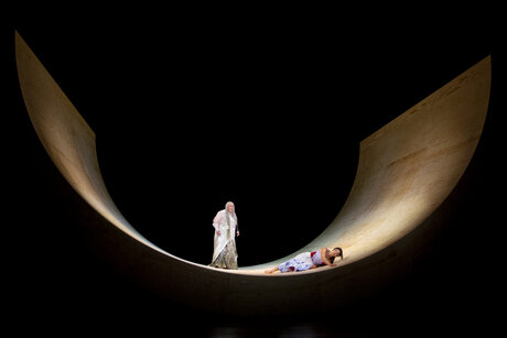Uwe Stickert (Tito), Camilla Lehmeier (Sesto) | © Birgit Gufler