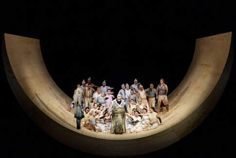 Oliver Sailer (Publio), Uwe Stickert (Tito), Bernarda Klinar (Annio), Opernchor