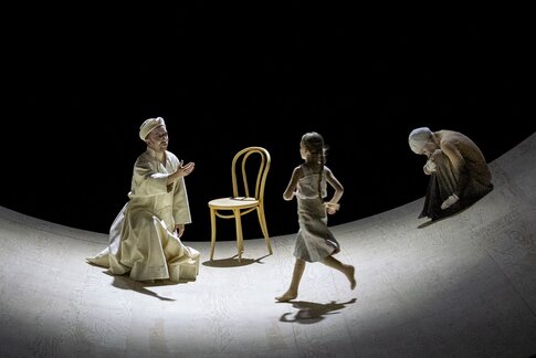 William Blake (Vitellius), Greta Maria Lindmayr (Die junge Vitellia), Catherine Jaeger (Das Gewissen)
