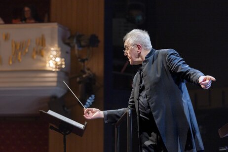 Howard Arman beim Mitsingkonzert