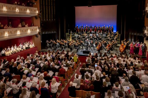Mitsinkonzert im Großen Haus des Tiroler Landestheaters
