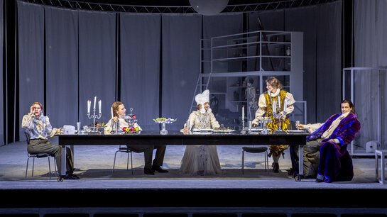 Marie-Therese Futterknecht, Stefan Riedl, Marion Reiser, Julia Posch, Patrick Ljuboja | © Birgit Gufler Marie-Therese Futterknecht, Stefan Riedl, Marion Reiser, Julia Posch, Patrick Ljuboja | © Birgit Gufler