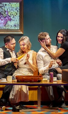 Von heute auf morgen: Jason Lee (Der Sänger), Mojca Erdmannn (Die Frau), Benjamin Chamandy (Der Mann) & Anastasia Lerman (Die Freundin)