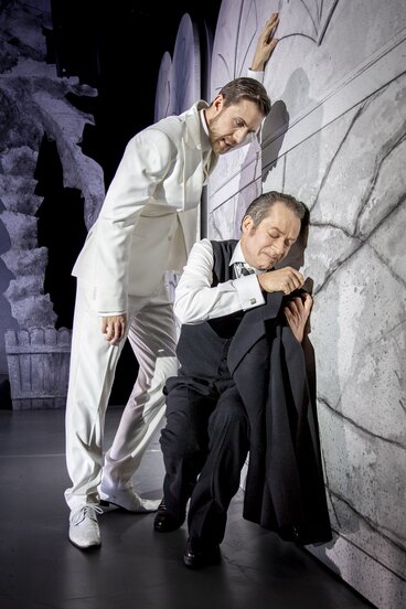 Benjamin Chamandy (Emmerich Kálmán), Kristoffer Nowak (Paul Abraham) | © Birgit Gufler