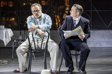 Florian Stern (Fritz Löhner-Beda), Kristoffer Nowak (Paul Abraham) | © Birgit Gufler