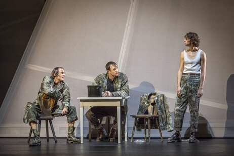 Florian Granzner (Peter), Patrick Ljuboja (Simon), Tommy Fischnaller-Wachtler (Eben) | © Birgit Gufler