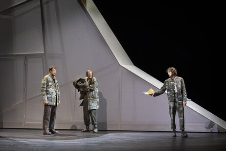 Florian Granzner (Peter), Tommy Fischnaller-Wachtler (Eben), Patrick Ljuboja (Simon) | © Birgit Gufler