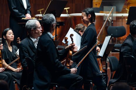 Dirigentin Tianyi Lu, Tiroler Symphonieorchester Innsbruck | © WE FEEL