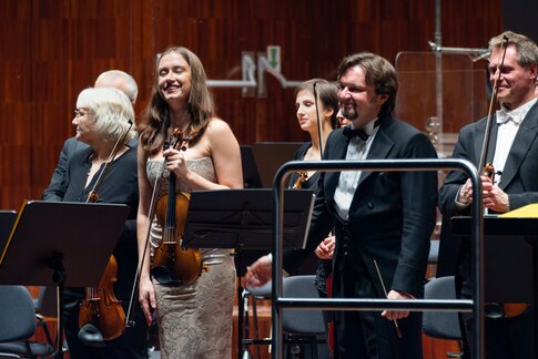 3. Symphoniekonzert - Kristīne Balanas und Ainārs Rubiķis