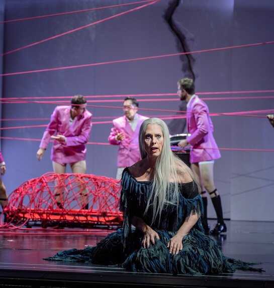William Blake (Scaramuccio), Oliver Sailer (Truffaldin), Jason Lee (Brighella), Anna Gabler (Ariadne), Benjamin Chamandy (Harlekin), Annina Wachter (Zerbinetta)