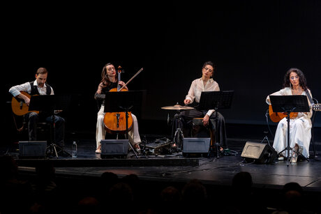 Jannis Raptis, Cristina Basili, Jasmin Meiri-Brauer & Timna Brauer | © Victor Klein