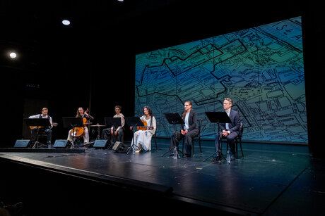Jannis Raptis, Cristina Basili, Jasmin Meiri-Brauer, Timna Brauer, Marion Reiser & Kristoffer Nowak | © Victor Klein
