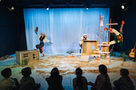 Nora Winkler, Charlie Rackwitz, Max Gnant | © Amir Kaufmann