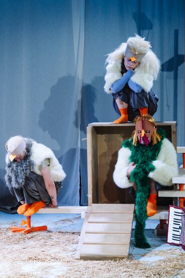 Charlie Rackwitz, Nora Winkler, Max Gnant | © Amir Kaufmann