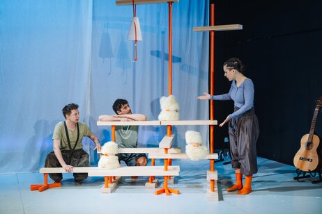 Charlie Rackwitz, Max Gnant, Nora Winkler | © Amir Kaufmann