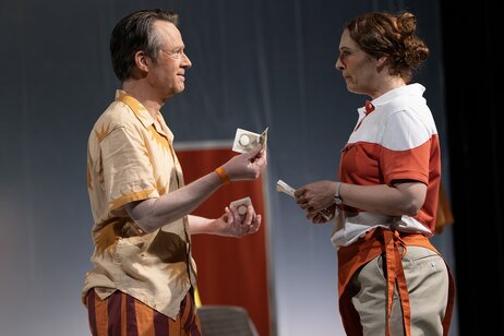 Kristoffer Nowak (Prospero), Sara Nunius (Ariel)