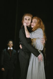 Carlos la Cruz (Herr), Florian Granzner (Titus Feuerfuchs), Julia Posch (Salome Pockerl)