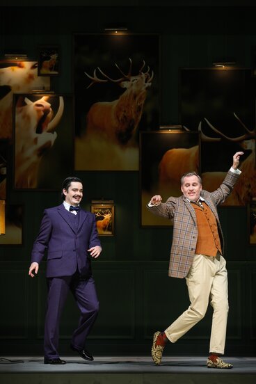 Jacob Phillips (Dr. Falke), Florian Stern (Eisenstein)