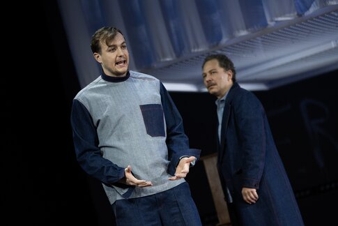 Patrick Ljuboja (Alexej Woinow), Stefan Riedl (Boris Annenkow)