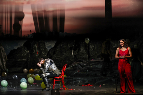 Oliver Sailer (Don Quichotte) & Camilla Lehmeier (Dulcinée) | © Barbara Pálffy