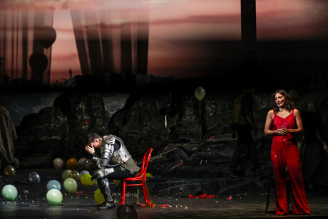 Oliver Sailer (Don Quichotte) & Camilla Lehmeier (Dulcinée) | © Barbara Pálffy Oliver Sailer (Don Quichotte) & Camilla Lehmeier (Dulcinée) | © Barbara Pálffy