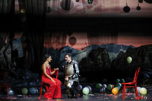 Camilla Lehmeier (Dulcinée) & Oliver Sailer (Don Quichotte)