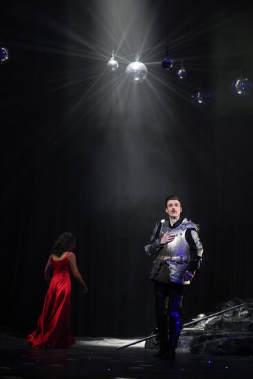 Camilla Lehmeier (Dulcinée) & Oliver Sailer (Don Quichotte) | © Barbara Pálffy