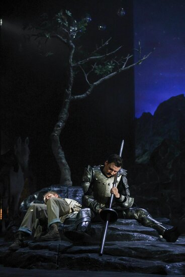 Benjamin Chamandy (Sancho) & Oliver Sailer (Don Quichotte) | © Barbara Pálffy