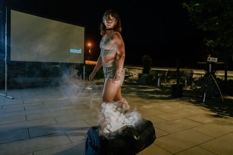 Veranstaltung "EuregioDramaLab on Tour" beim European Forum Alpbach, Laura Venturini