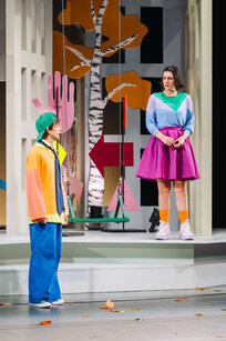 Frederick Redavid (Franz), Laetitia Toursarkissian (Gabi) | © Amir Kaufmann Frederick Redavid (Franz), Laetitia Toursarkissian (Gabi) | © Amir Kaufmann