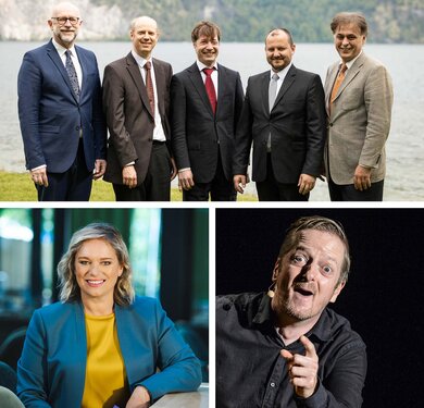 Innsbrucker Salonquintett, Corinna Milborn und Markus Koschuh