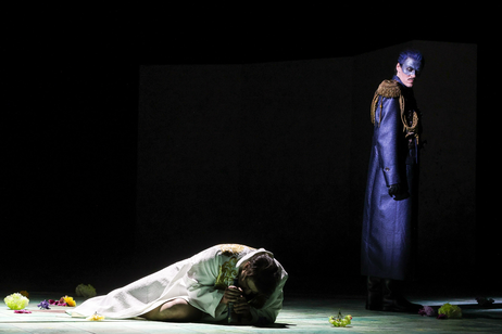 Dovlet Nurgeldiyev (Idomeneo) & Oliver Sailer (Die Stimme/Neptun) | © Barbara Palffy