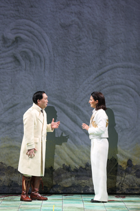 Jason Lee (Arbace) & Camilla Lehmeier (Idamante) | © Barbara Palffy