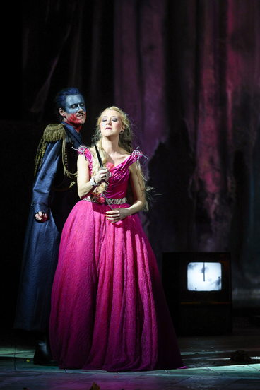 Oliver Sailer (Die Stimme / Neptun) & Susanne Langbein (Elettra) | © Barbara Palffy