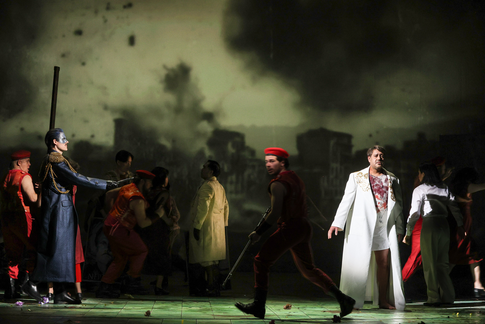 Oliver Sailer (Die Stimme / Neptun), Dovlet Nurgeldiyev (Idomeneo) & Chor