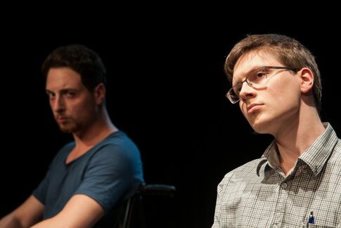 Nuri Yildiz und Jonas Werling