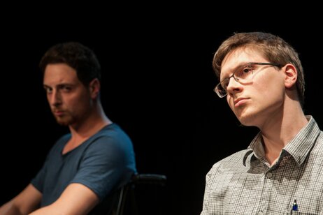 Nuri Yildiz und Jonas Werling