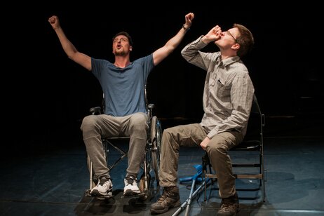 Nuri Yildiz und Jonas Werling